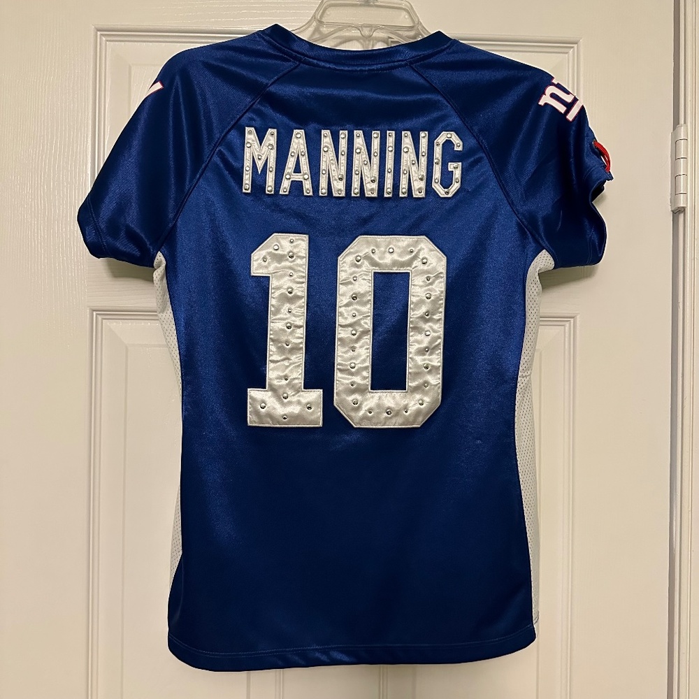 Manning NFL NY Giants Women's Jersey Size Small Studded